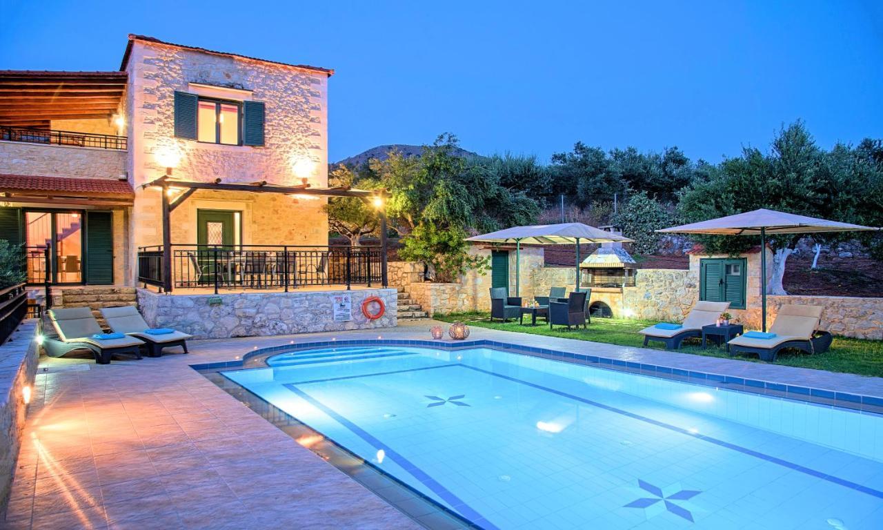 Villa Stelios Private Pool 耶奥伊乌波利斯 外观 照片